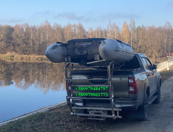 Рейлінги Thule з направляючими для силової кришки кузова пікапа