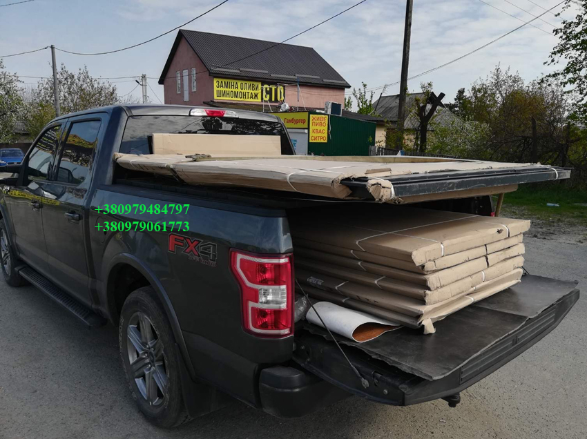 Рейлінги Thule з направляючими для силової кришки кузова пікапа