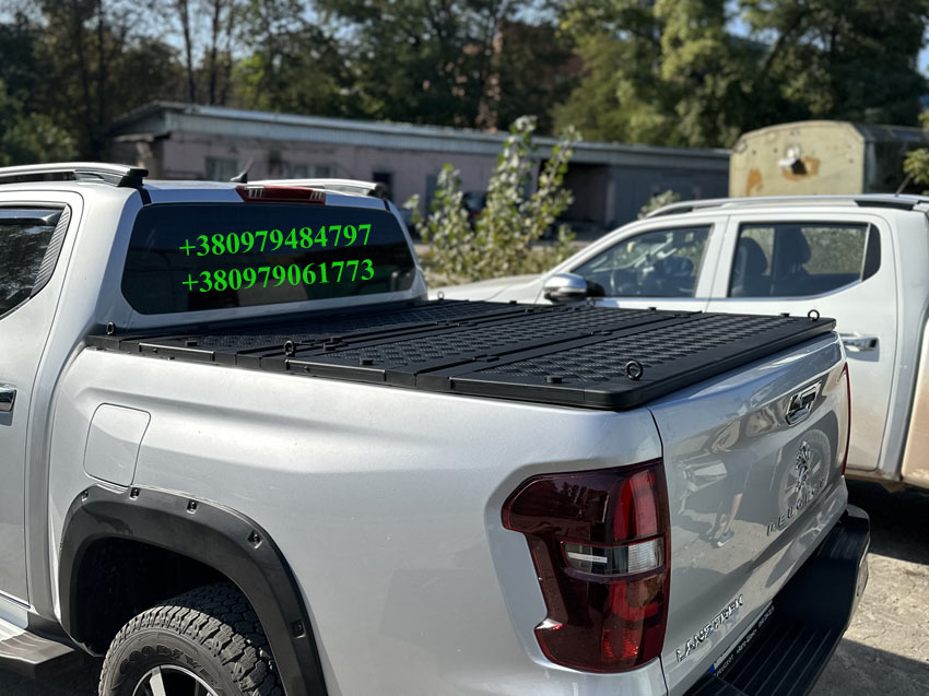 Силова алюмінієва кришка кузова пікапа Peugeot Landtrek/Пежо Ландтрек.