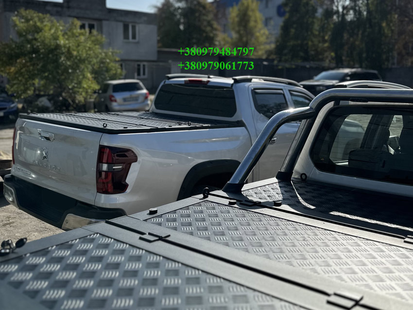 Силова алюмінієва кришка кузова пікапа Peugeot Landtrek/Пежо Ландтрек.