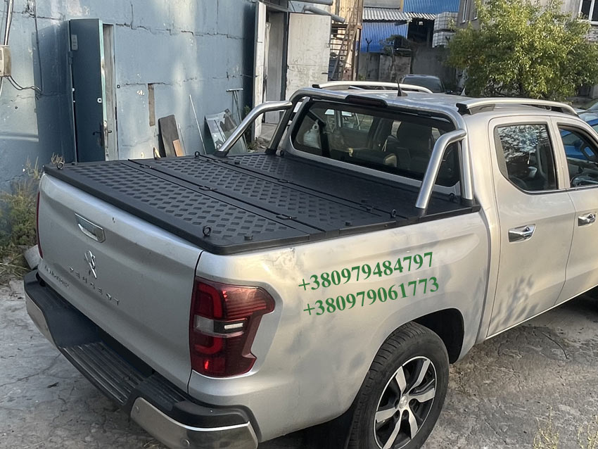 Силова алюмінієва кришка кузова пікапа Peugeot Landtrek/Пежо Ландтрек.