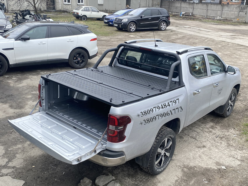 Силова алюмінієва кришка кузова пікапа Peugeot Landtrek/Пежо Ландтрек.