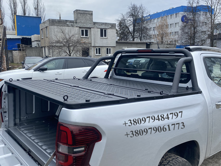 Силова алюмінієва кришка кузова пікапа Peugeot Landtrek/Пежо Ландтрек.
