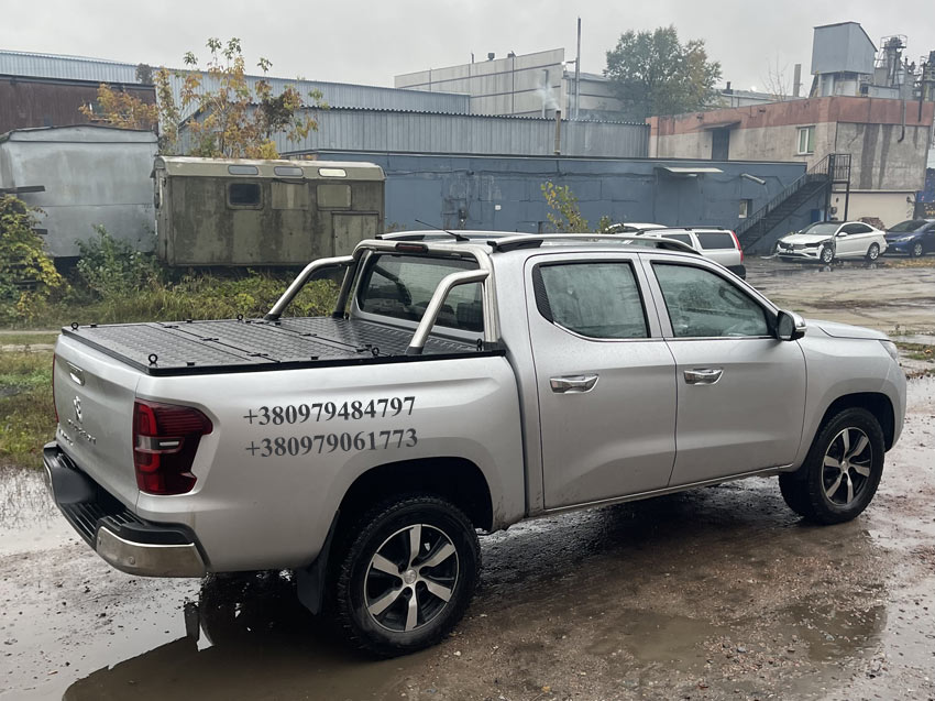 Силова алюмінієва кришка кузова пікапа Peugeot Landtrek/Пежо Ландтрек.