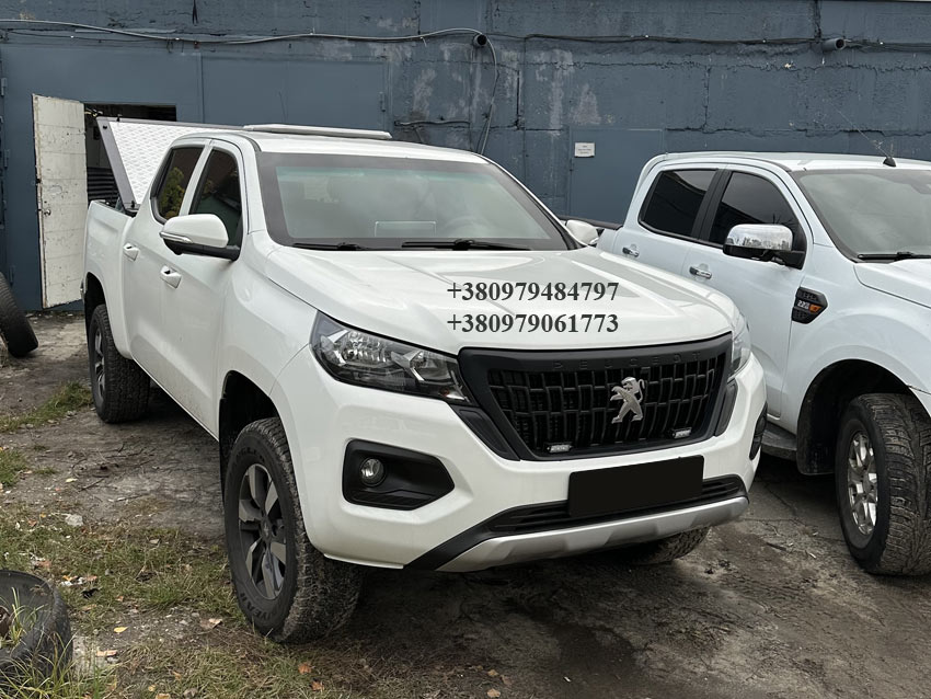 Силова алюмінієва кришка кузова пікапа Peugeot Landtrek/Пежо Ландтрек.