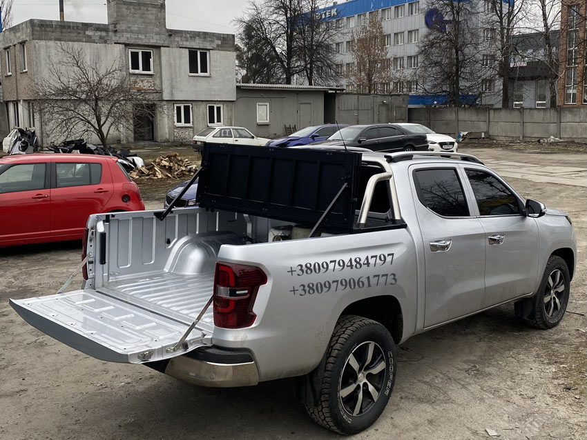 Силова алюмінієва кришка кузова пікапа Peugeot Landtrek/Пежо Ландтрек.