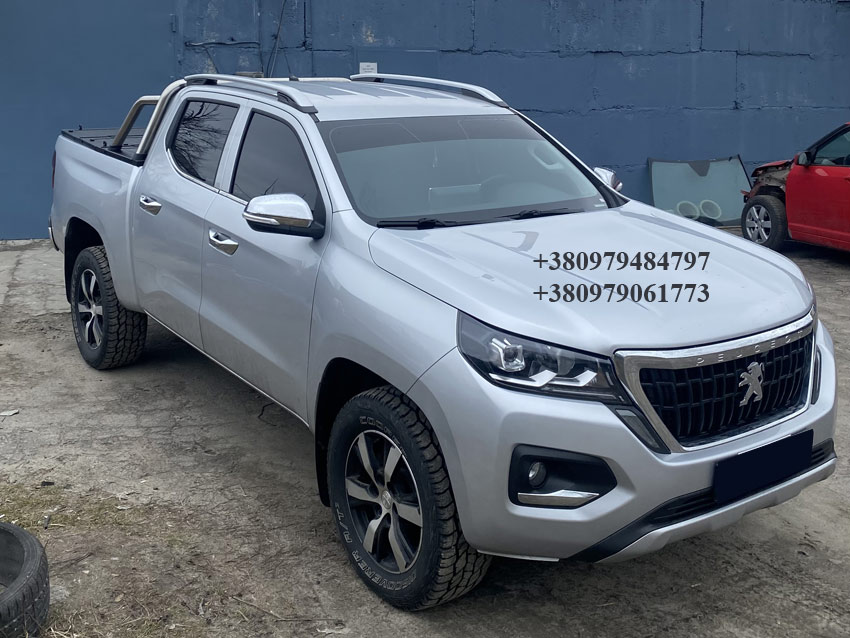 Силова алюмінієва кришка кузова пікапа Peugeot Landtrek/Пежо Ландтрек.
