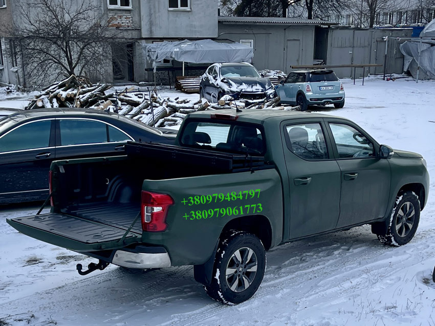 Силова алюмінієва кришка кузова пікапа Peugeot Landtrek/Пежо Ландтрек.