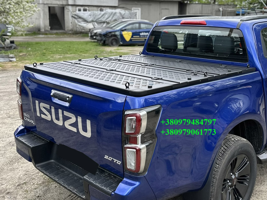 Силова багатофункціональна кришка кузова пікапа Toyota Hilux GR Sport. Накриття на кузов пікапа Тойота Хайлюкс. Кришка кузова пікапа Toyota Hilux.