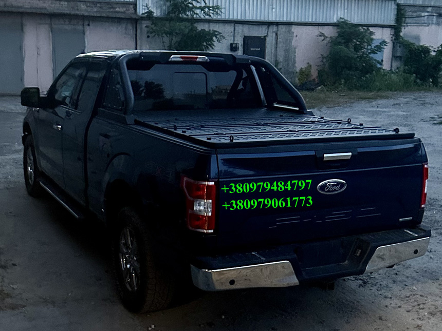 Силова багатофункціональна кришка кузова пікапа Toyota Hilux GR Sport. Накриття на кузов пікапа Тойота Хайлюкс. Кришка кузова пікапа Toyota Hilux.