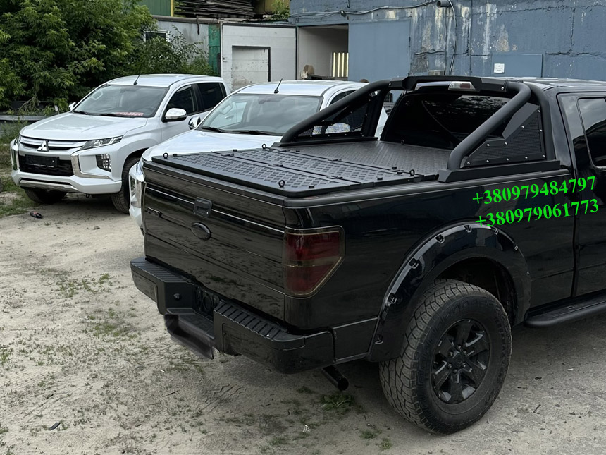 Силова багатофункціональна кришка кузова пікапа Toyota Hilux GR Sport. Накриття на кузов пікапа Тойота Хайлюкс. Кришка кузова пікапа Toyota Hilux.