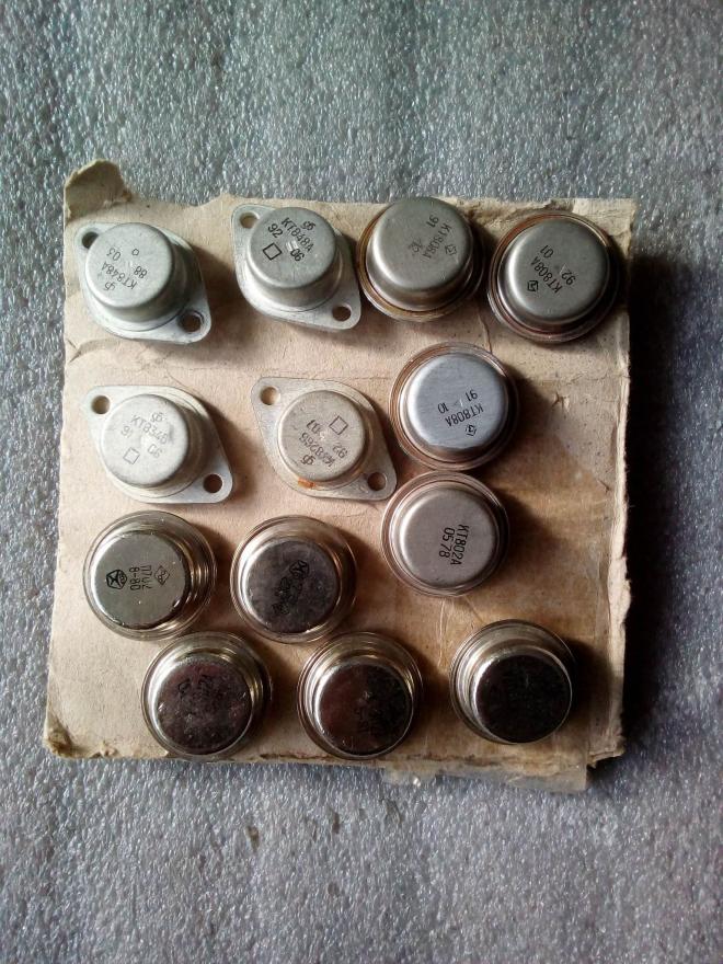 Транзистор КТ818 КТ819 КТ825 КТ827 КТ828 КТ840 КТ841 П210