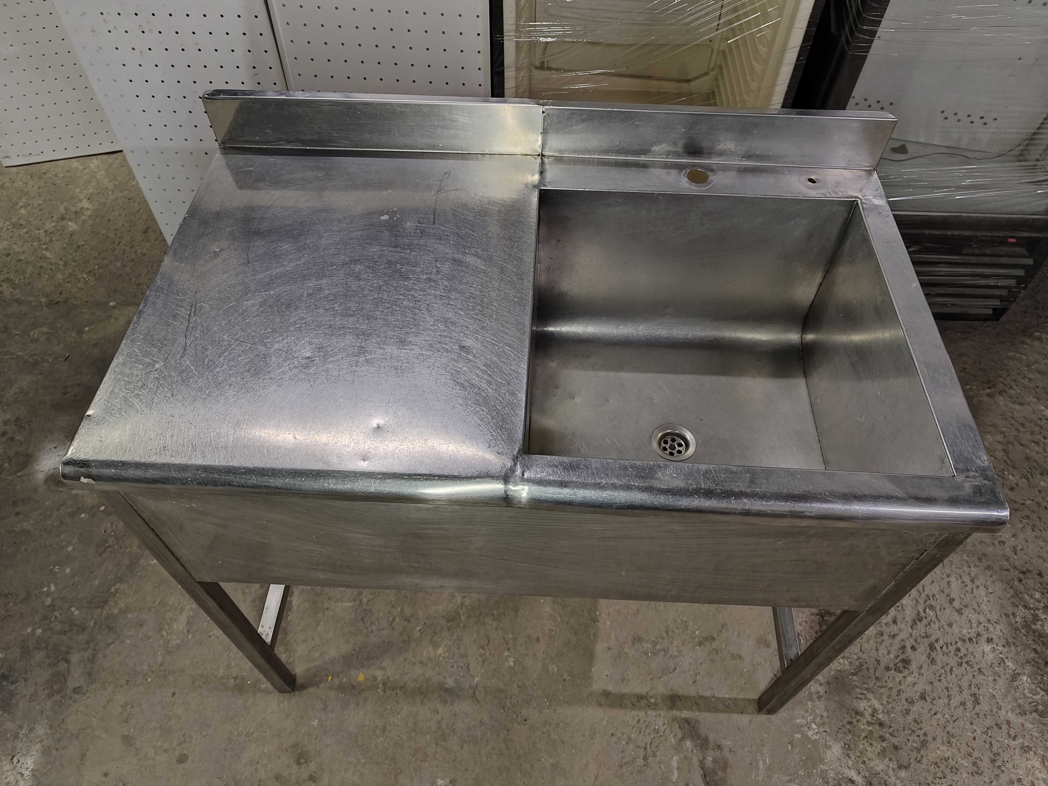 Ванна мийна промислова бу, стіл мийка нержавійна бу, мийка нержавійка бу 