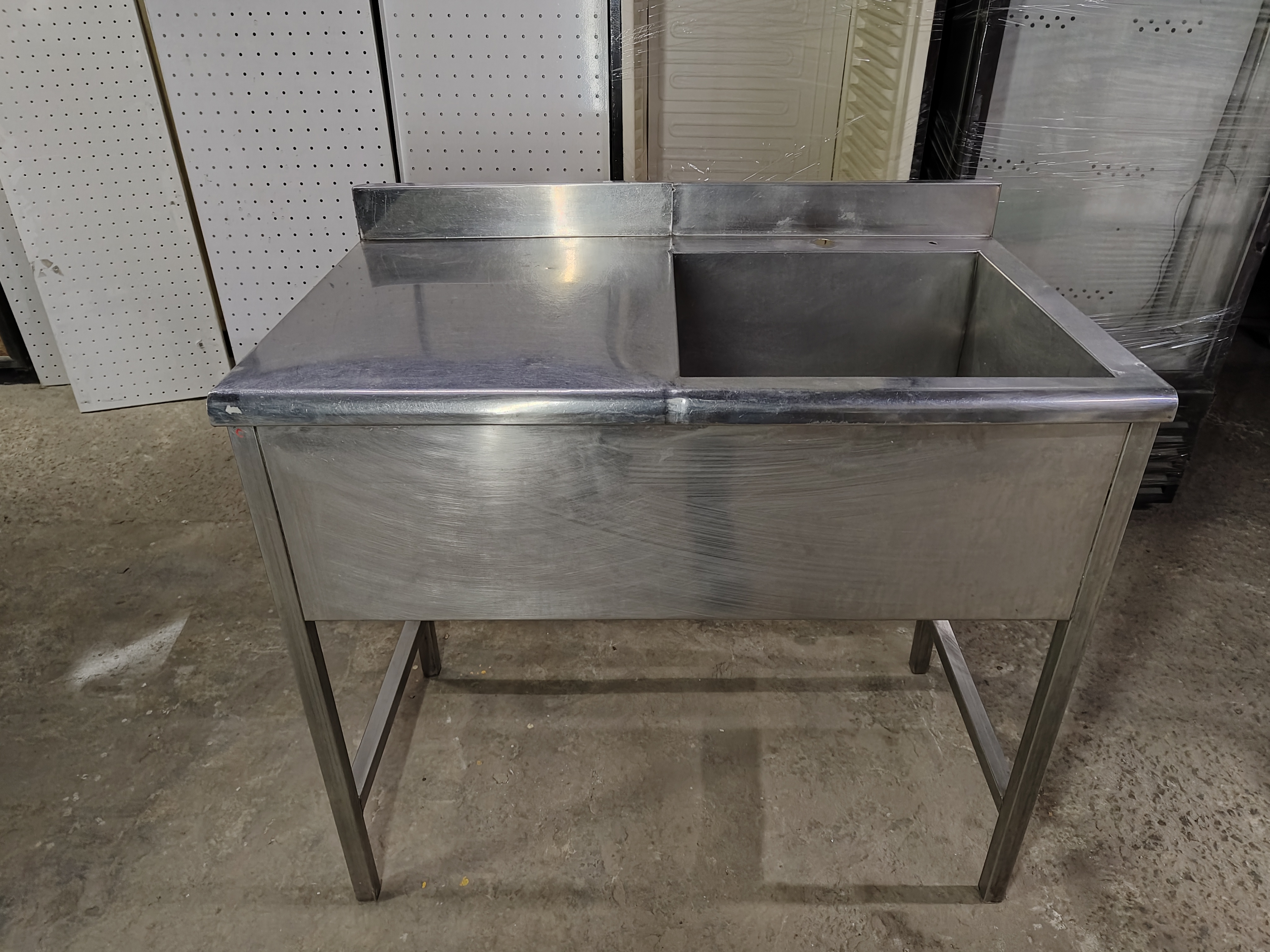 Ванна мийна промислова бу, стіл мийка нержавійна бу, мийка нержавійка бу 