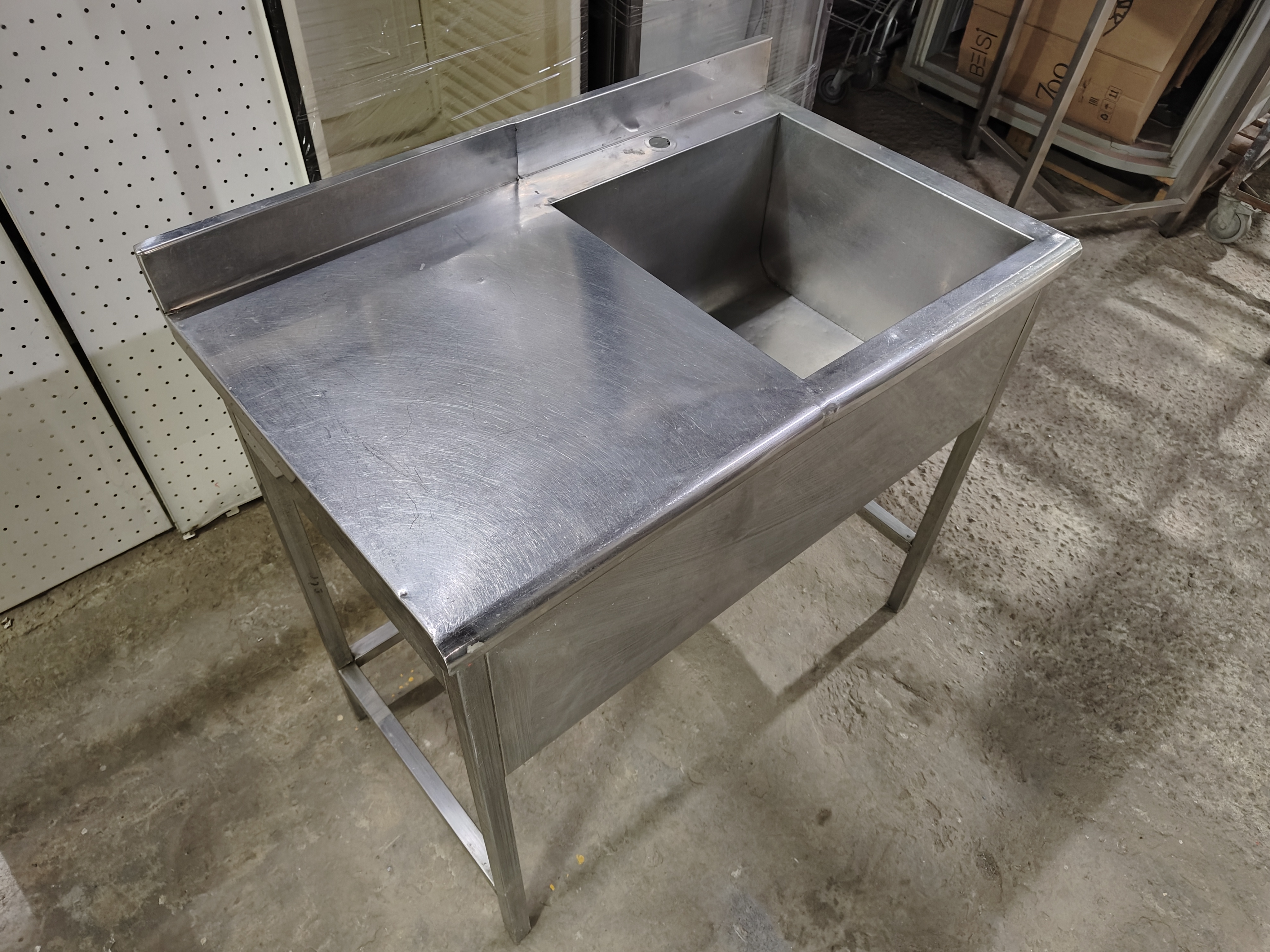 Ванна мийна промислова бу, стіл мийка нержавійна бу, мийка нержавійка бу 